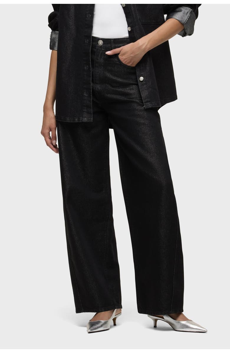 Hudson Jeans Bailey Relaxed Barrel Jean, Main, color, Metallic Rinse