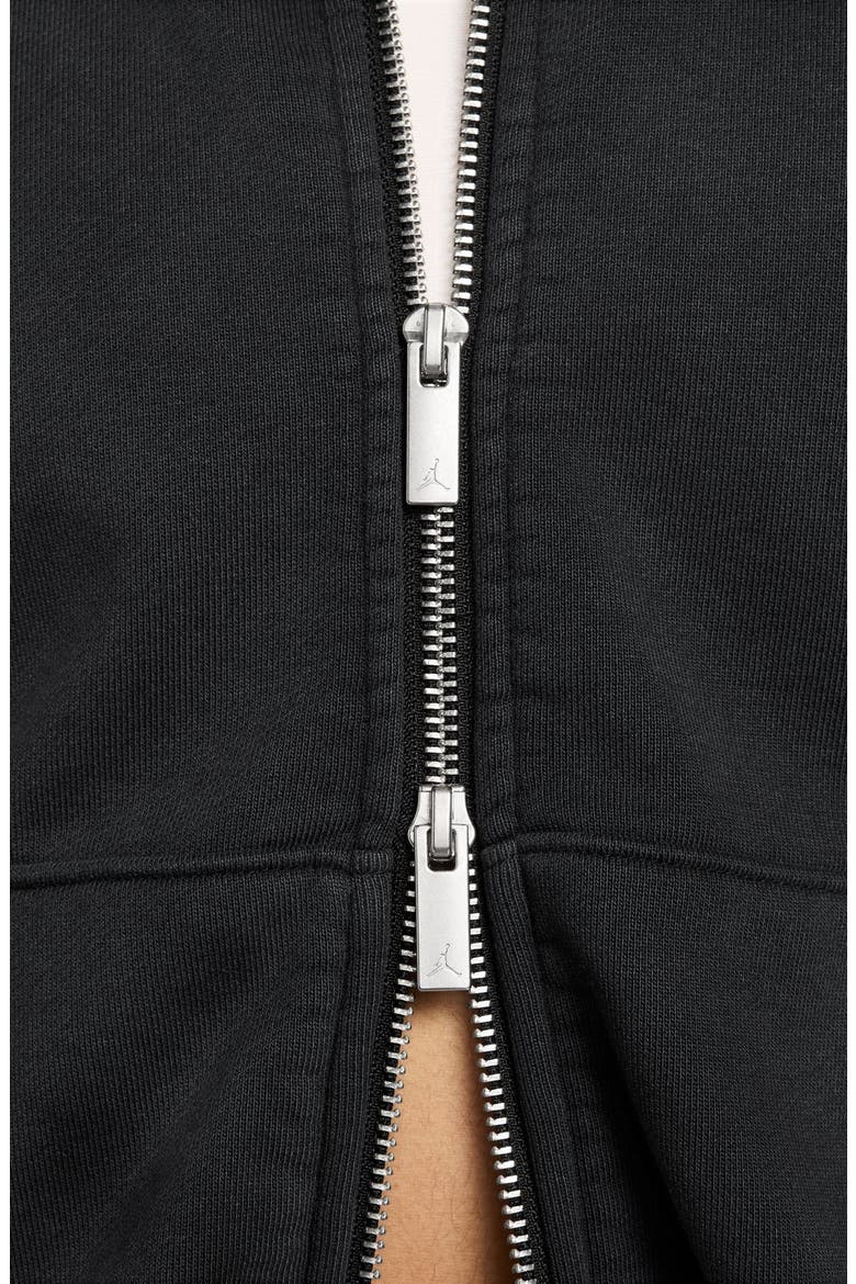 Flight Fleece Women's Jacket, Alternate, color, BLACK/ DARK SMOKE GREY