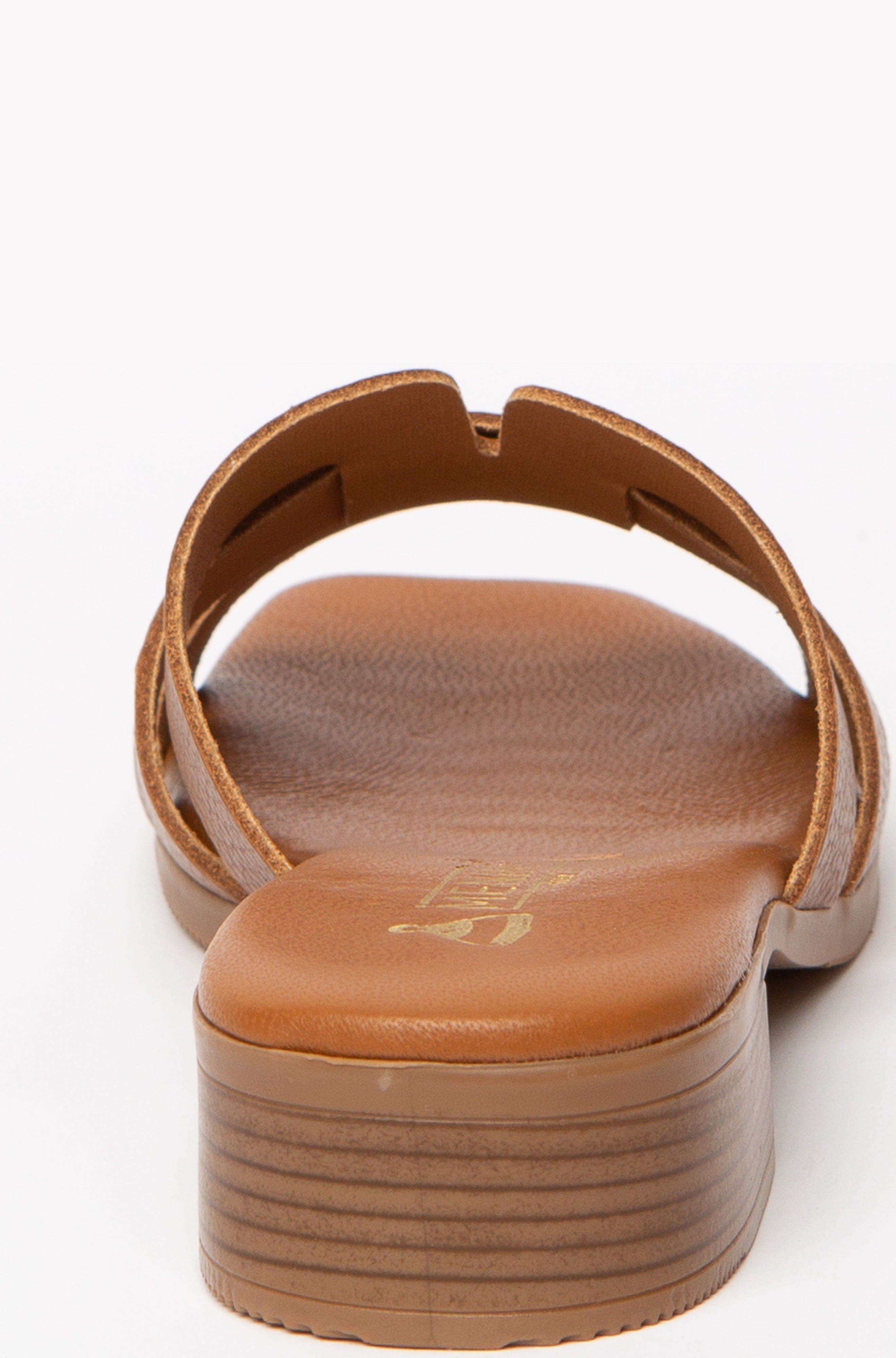 Menina Step Ona Heeled Sandal, Alternate, color, Tan