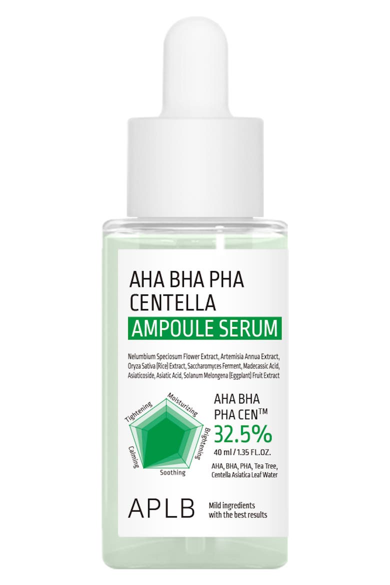 AHA BHA PHA Centella Ampoule Serum, Main, color, NO COLOR