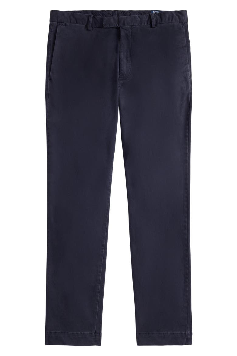 Jarrett Slim Fit Sateen Pants, Alternate, color, AVIATOR NAVY