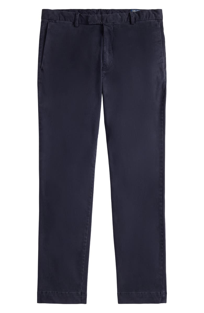 Polo Ralph Lauren Jarrett Slim Fit Sateen Pants, Alternate, color, Aviator Navy