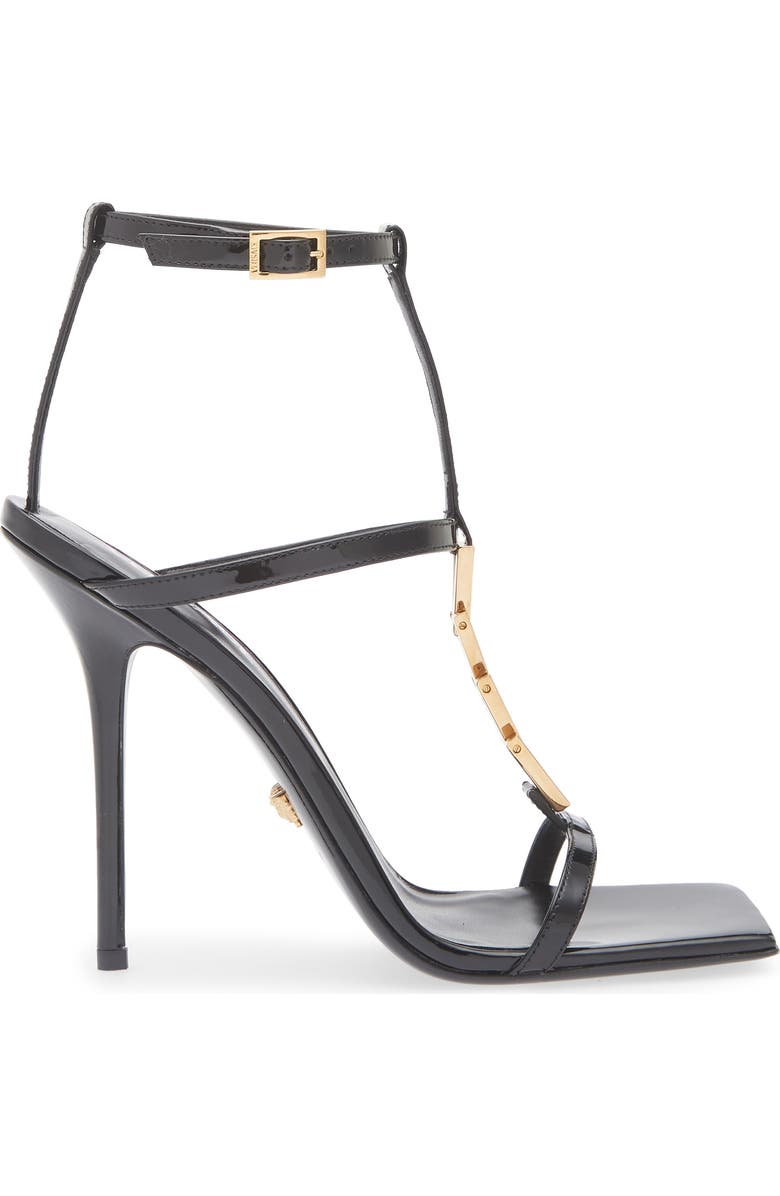 Versace V2025 Chain Sandal, Alternate, color,