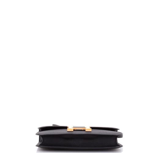 Pre-owned Hermes Hermes Constance Elan Nm Bag Epsom 25 In Black