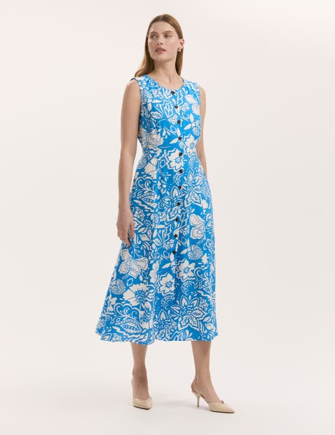 Aimee Floral Midi Dress