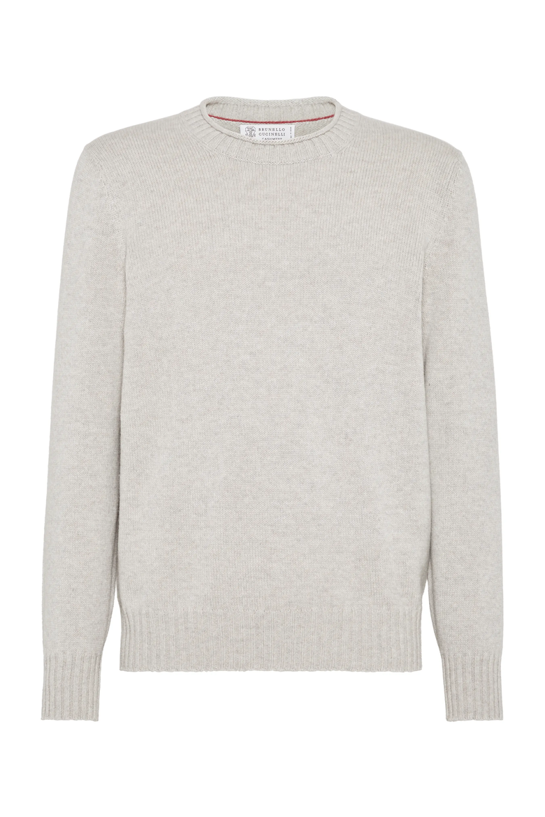 Cashmere sweater, Main, color, Stone Grey
