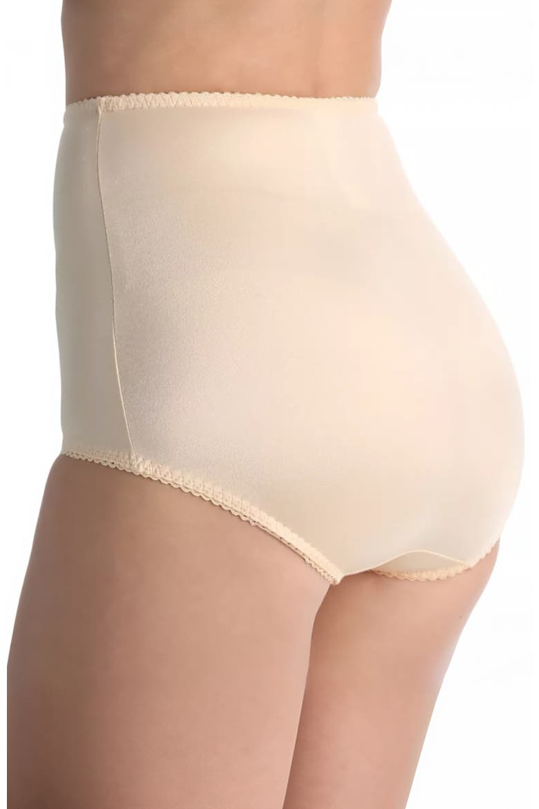 4-way Stretch Full Coverage Panty, Alternate, color, Beige