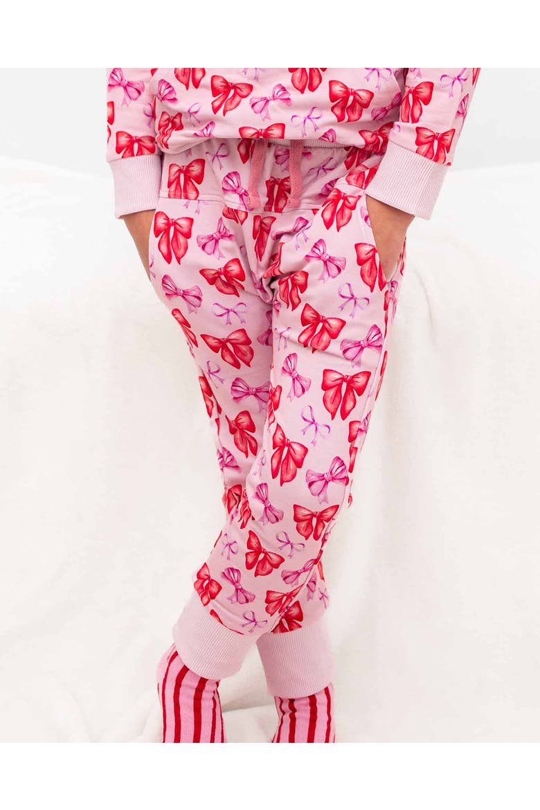 Catalina Bow Jogger, Alternate, color, Pink