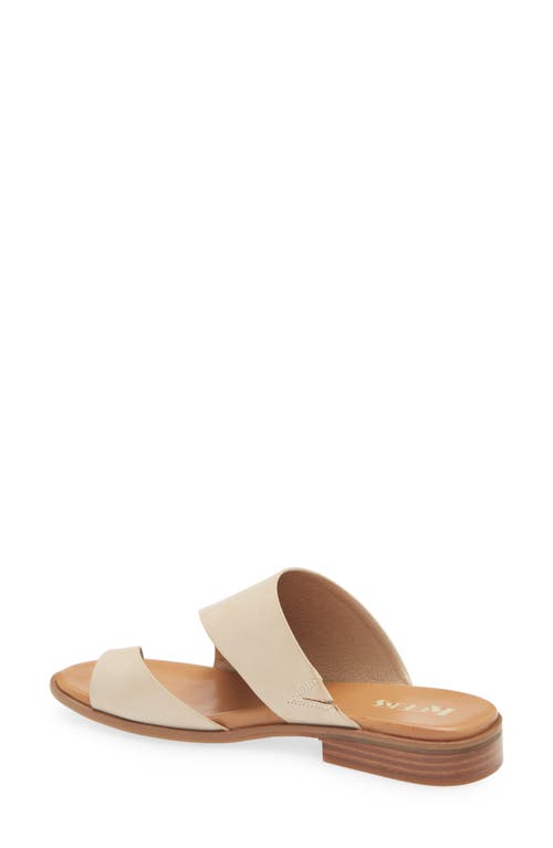 Korks Sareen Toe Loop Sandal In Cream