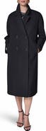 Donna Karan New York Double Breasted Slouch Coat