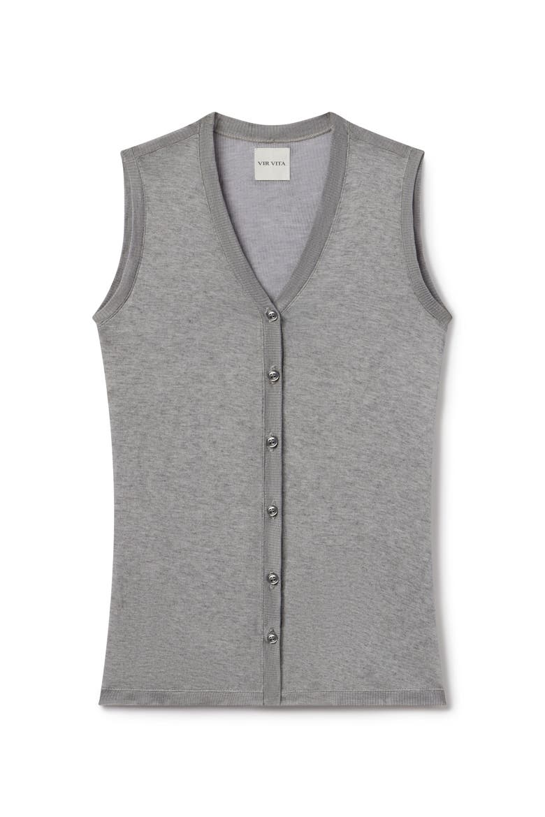 Pauline Halter Top, Main, color, HEATHER GREY
