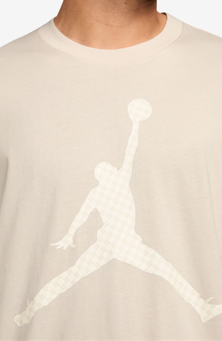 Jordan Brooklyn Graphic T-Shirt, Alternate, color, Light Orewood Brown/ Sail