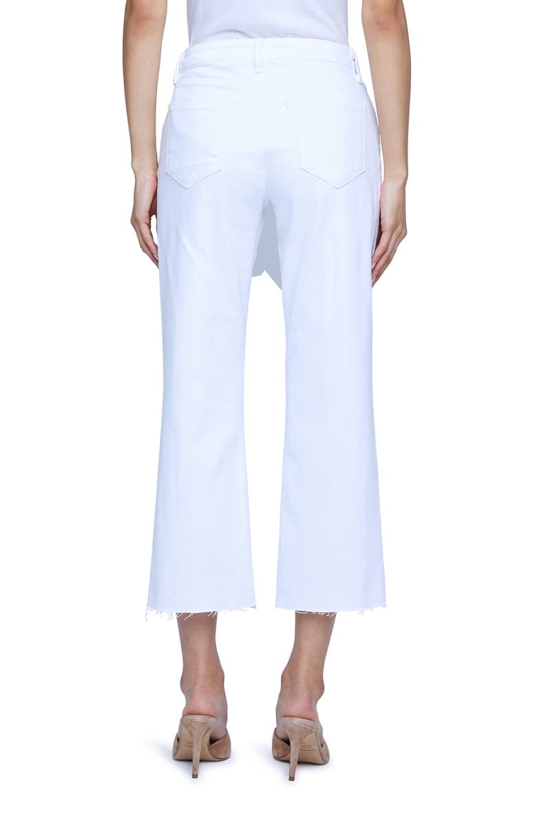 L'AGENCE Wanda High Waist Crop Wide Leg Jeans, Alternate, color,