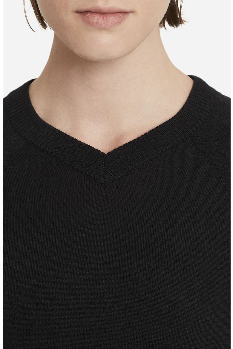 Ace Long Sleeve Golf Sweater, Alternate, color, BLACK/ DUST