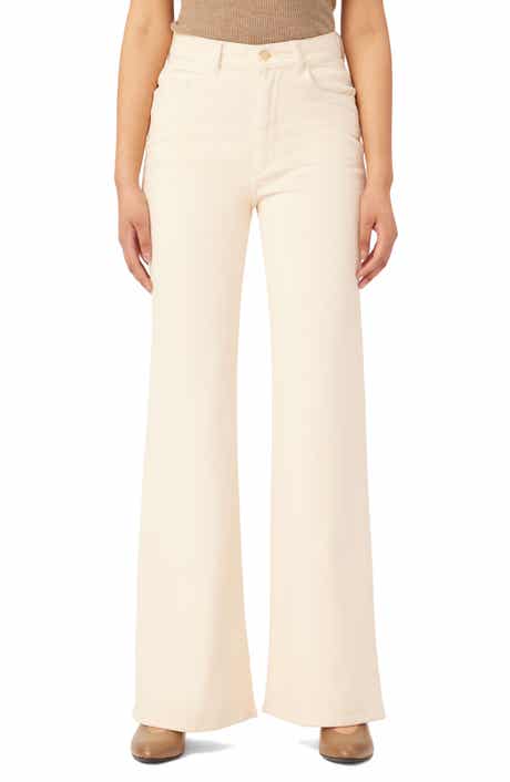 DL1961 Hepburn High Waist Wide Leg Corduroy Jeans