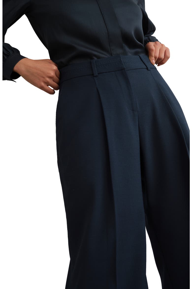 Lauren Wide Pants, Alternate, color, Dark Slate Blue