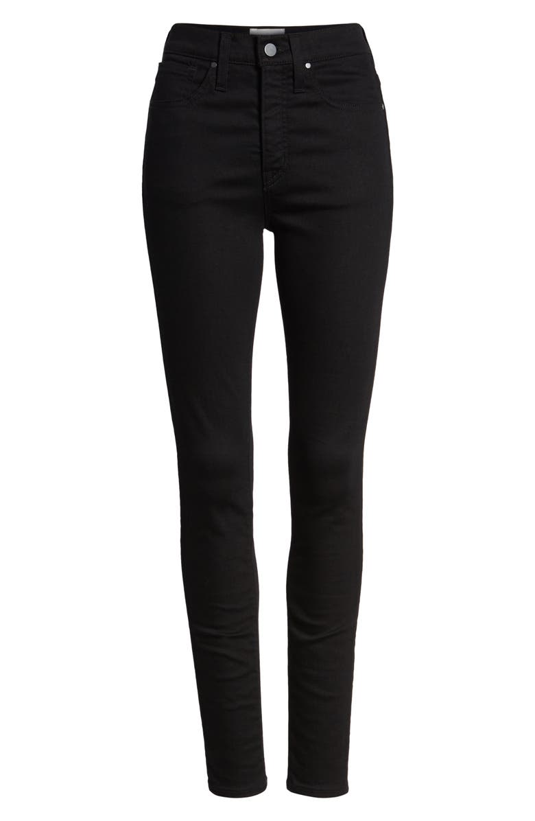 Caslon<sup>®</sup> Sierra High Waist Skinny Jeans, Alternate, color,