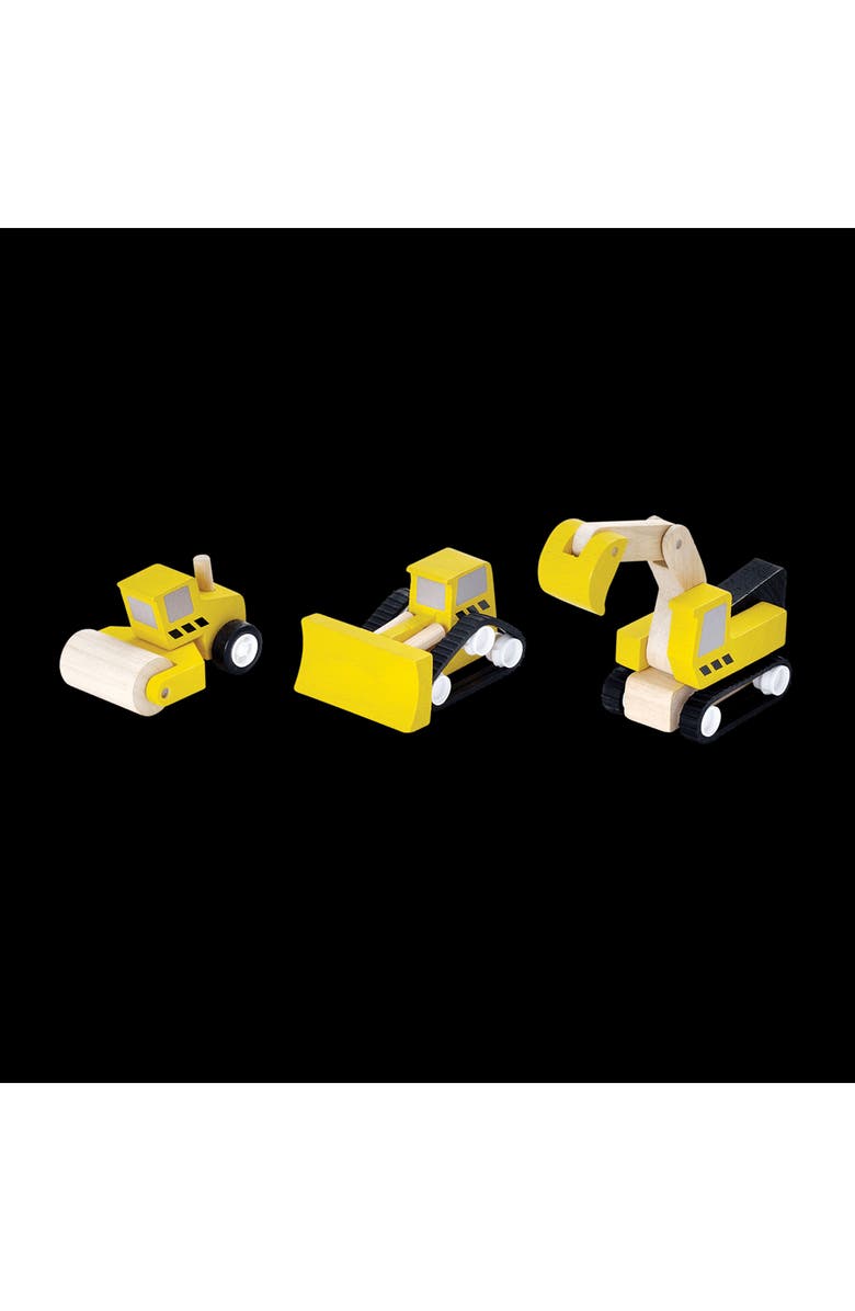 PlanToys<sup>®</sup> Road Construction Playset, Alternate, color, Yellow