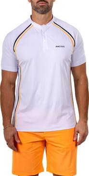 Maceoo Band Collar Golf Shirt