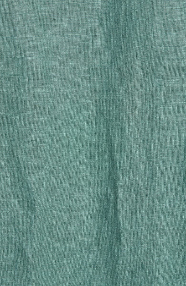 BOSS Relegant Slim Fit Solid Linen Button-Up Shirt, Alternate, color, 