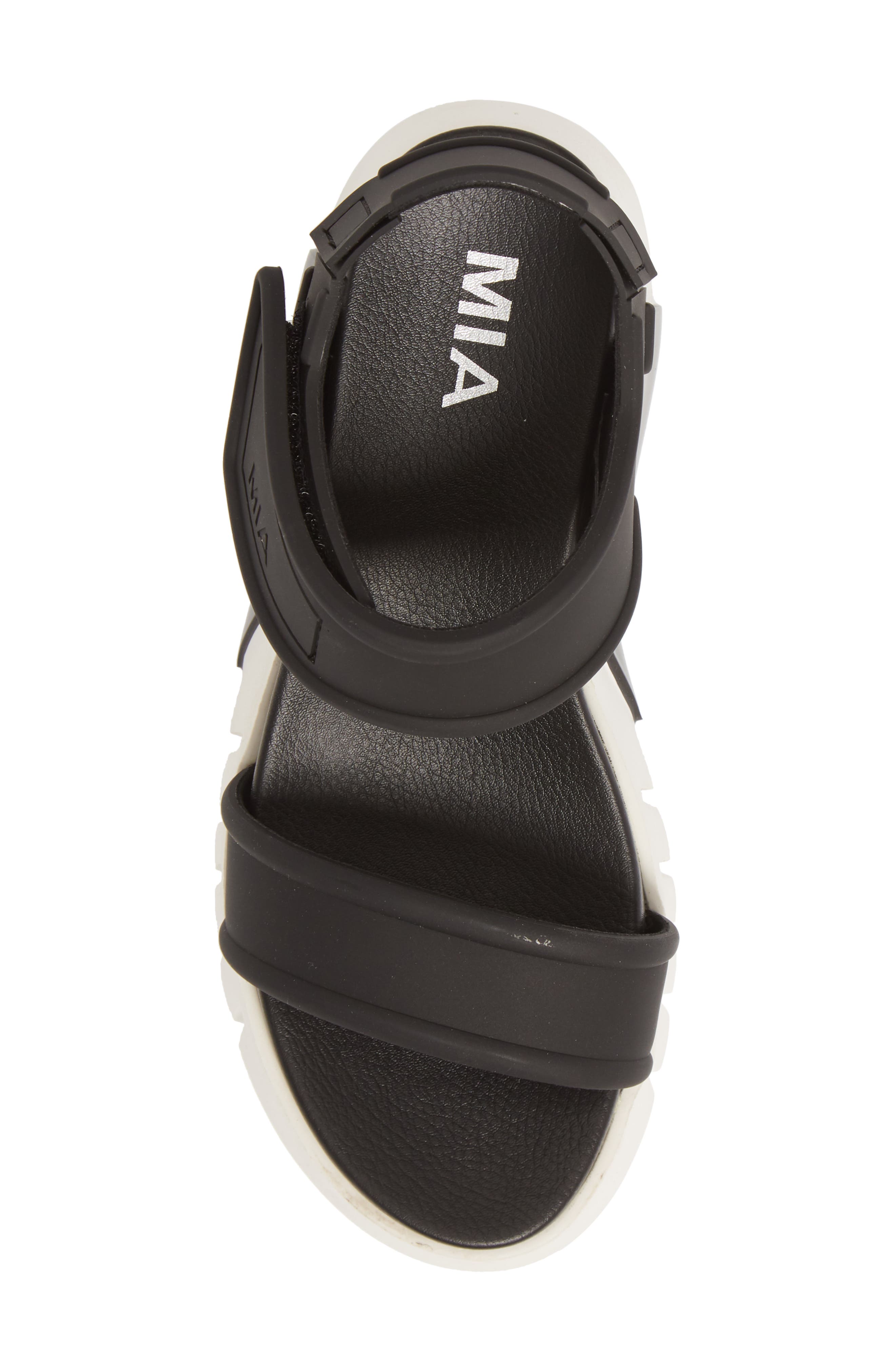 MIA Zita Platform Wedge Sandal, Alternate, color, 