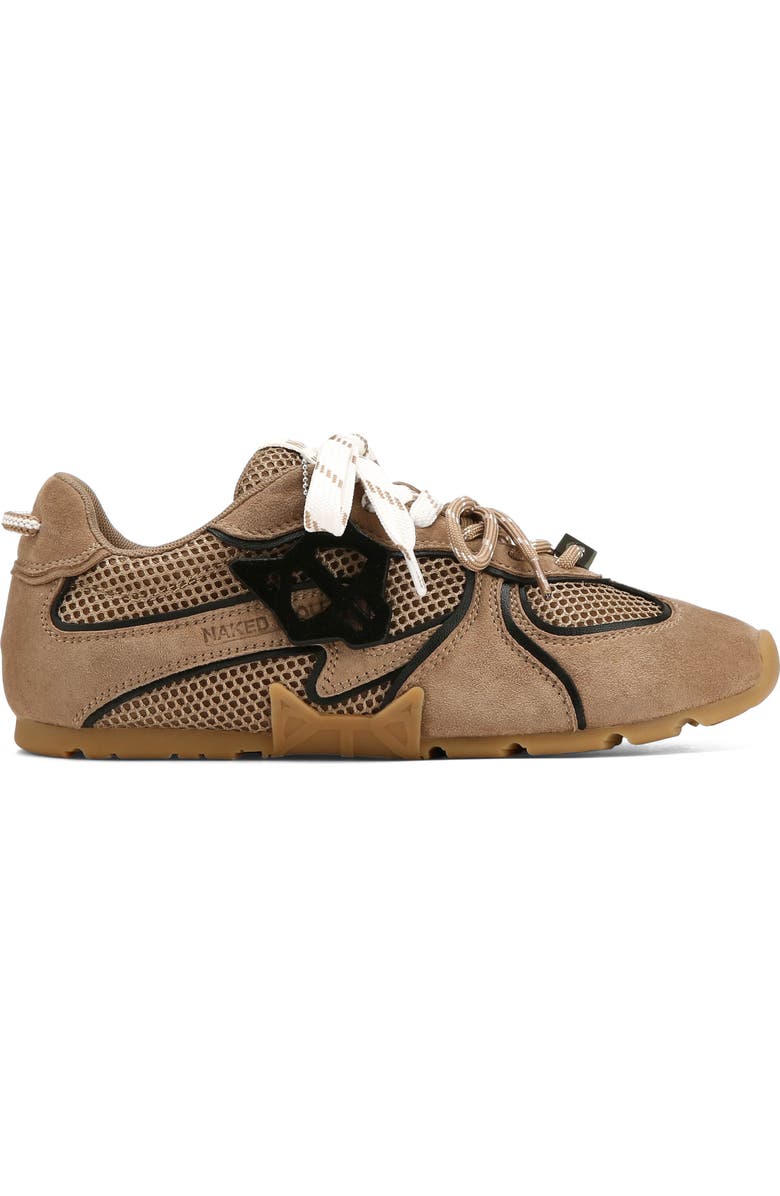 Naked Wolfe Adored Mesh Sneaker, Main, color, Taupe Mesh