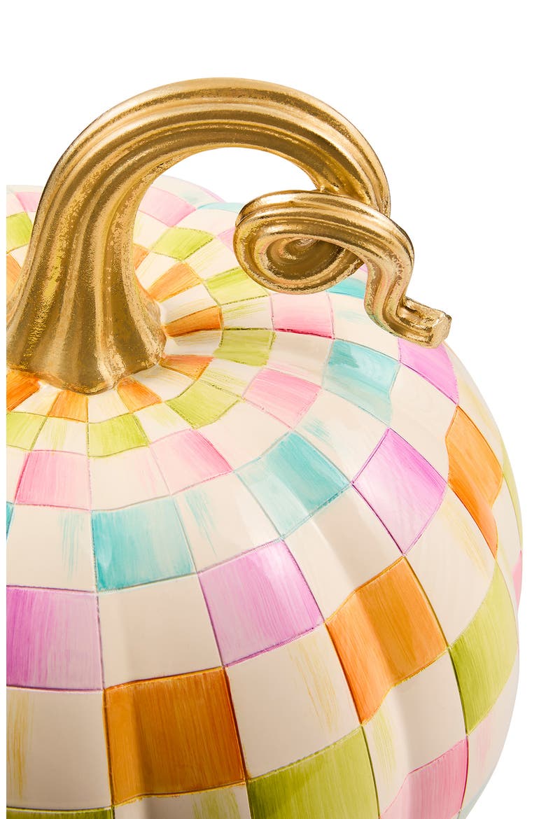 Check Pumpkin Carriage Halloween Decoration, Alternate, color, MULTI