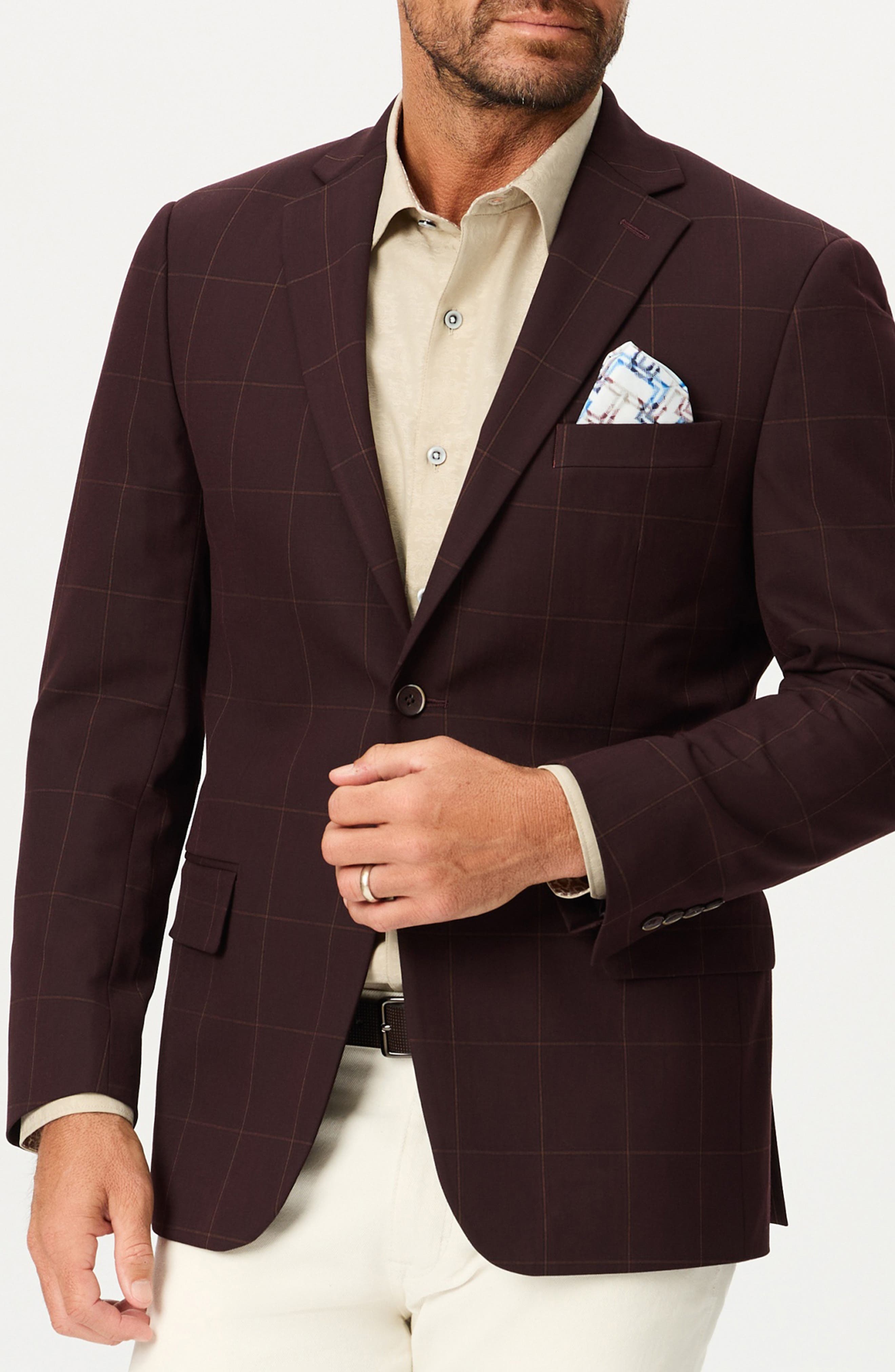 Windowpane Sport Coat