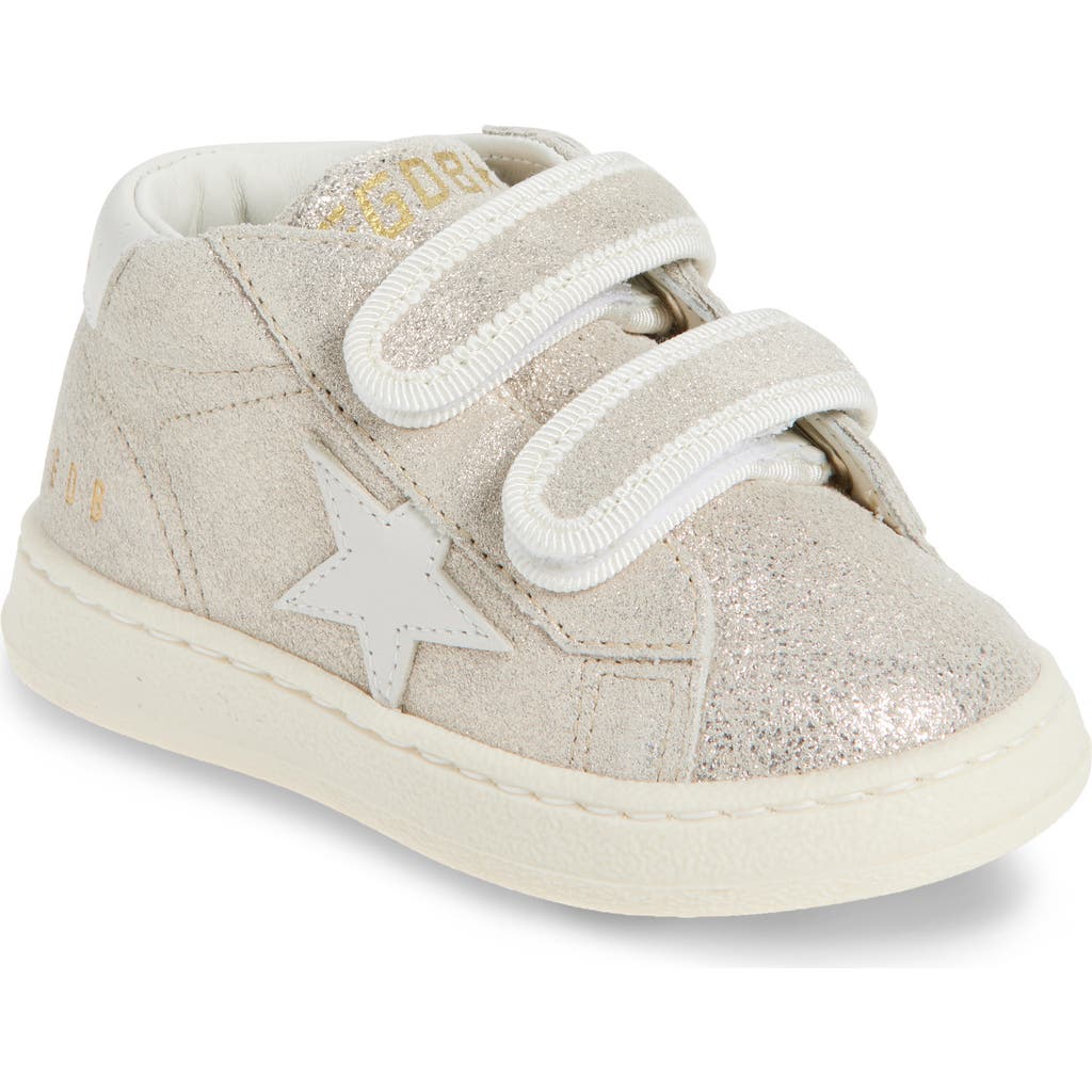 Golden Goose Kids' June Basket Mid Top Sneaker In Multi