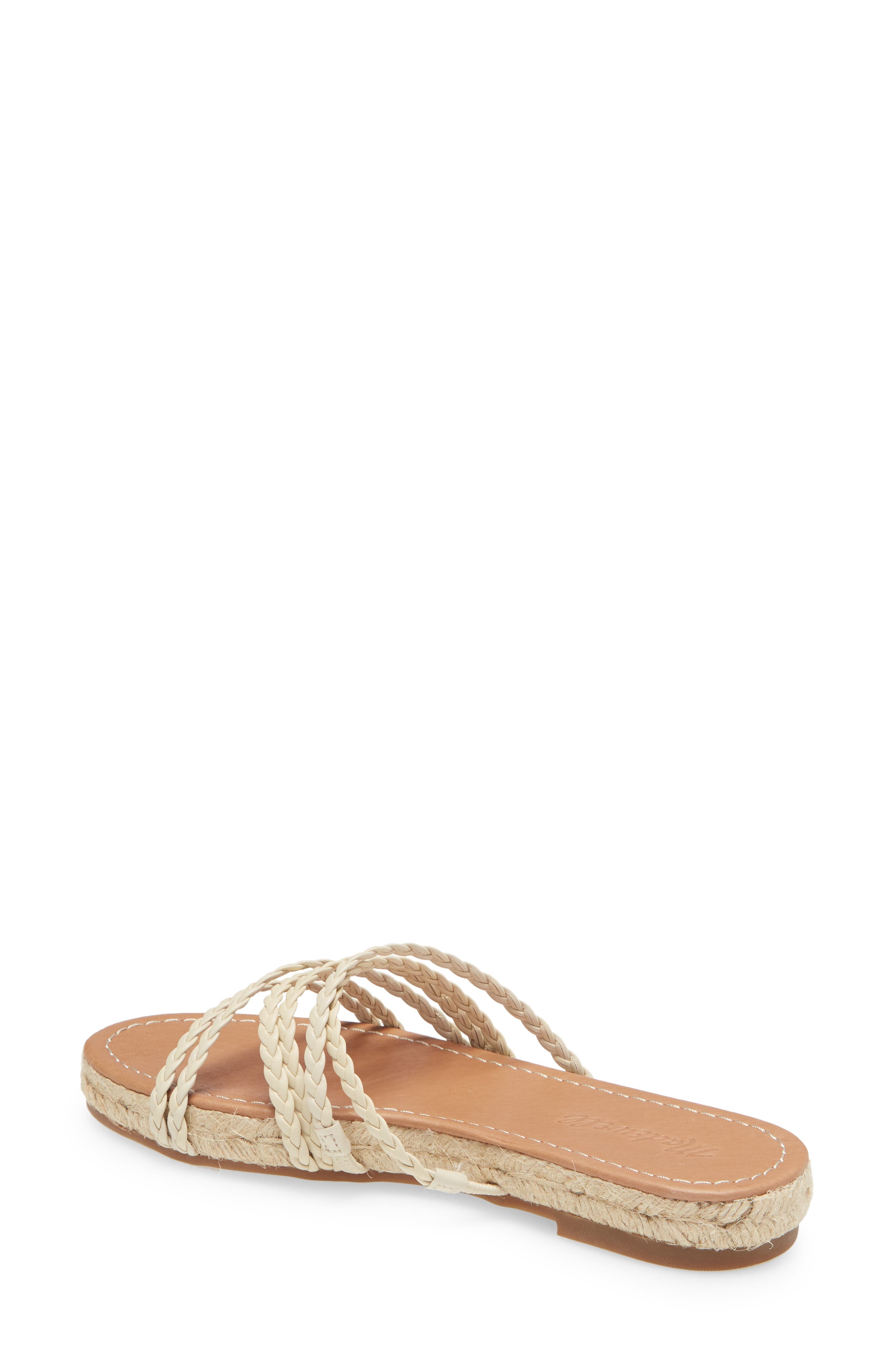 Madewell The Kathryn Espadrille Slide Sandal, Alternate, color, 