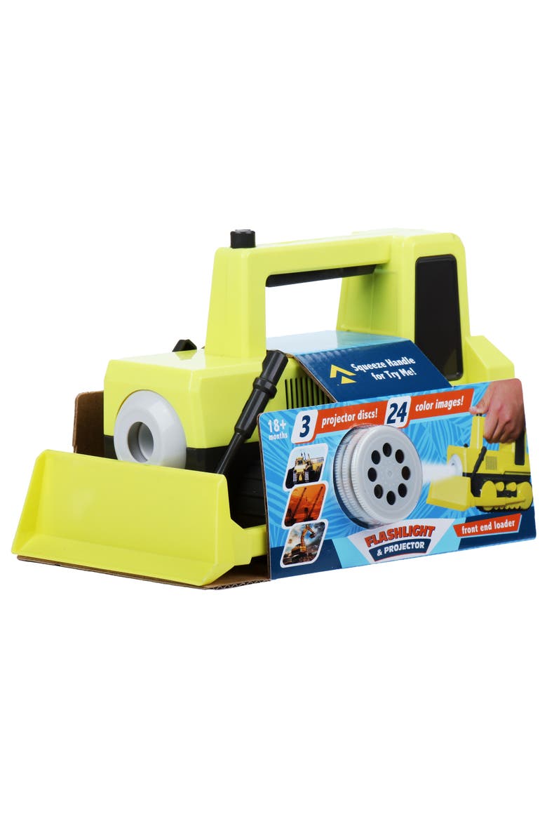Construction Front End Loader Flashlight and Projector, Alternate, color, Multicolored