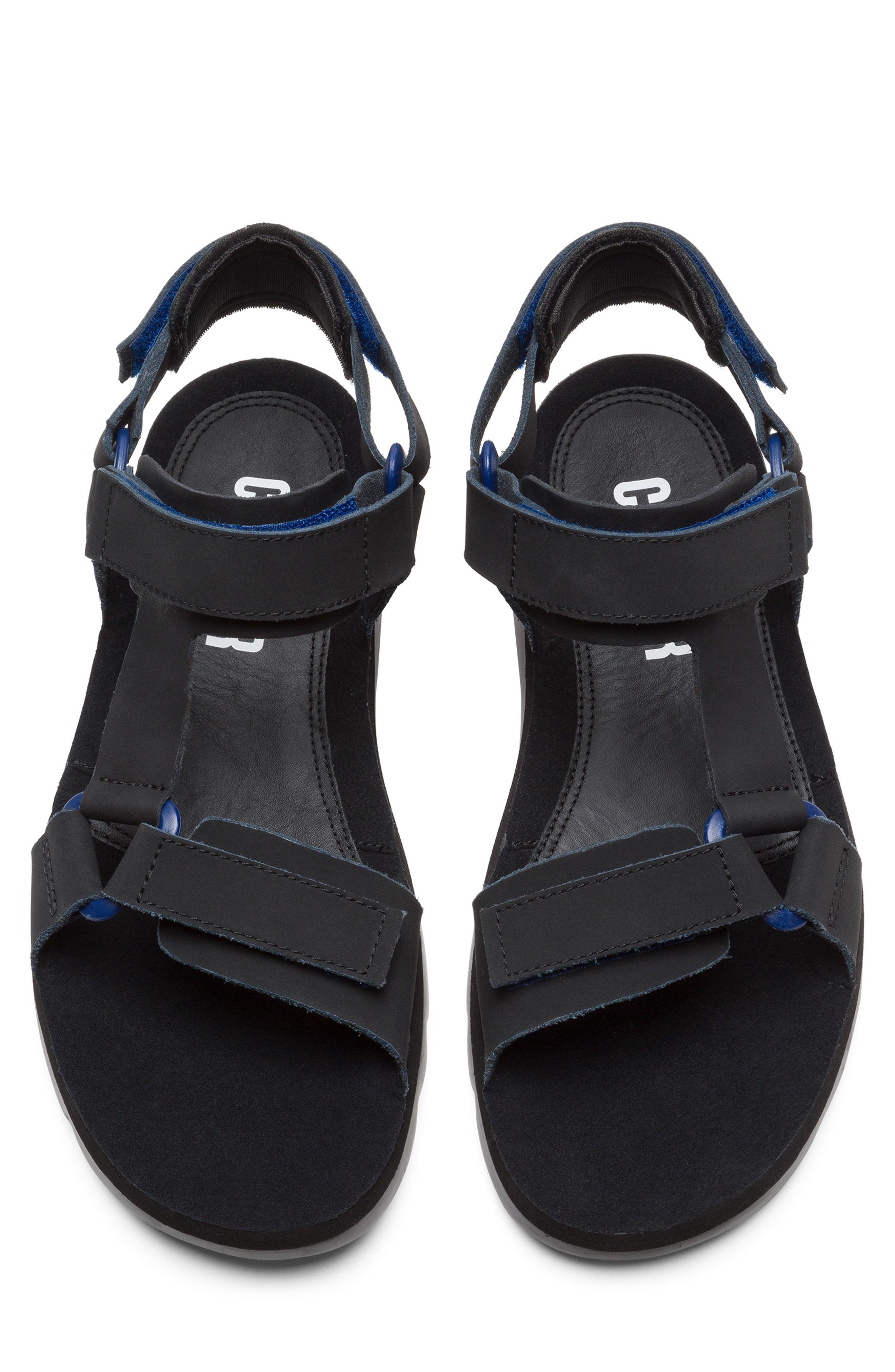 Camper Oruga Sandal, Alternate, color, Black