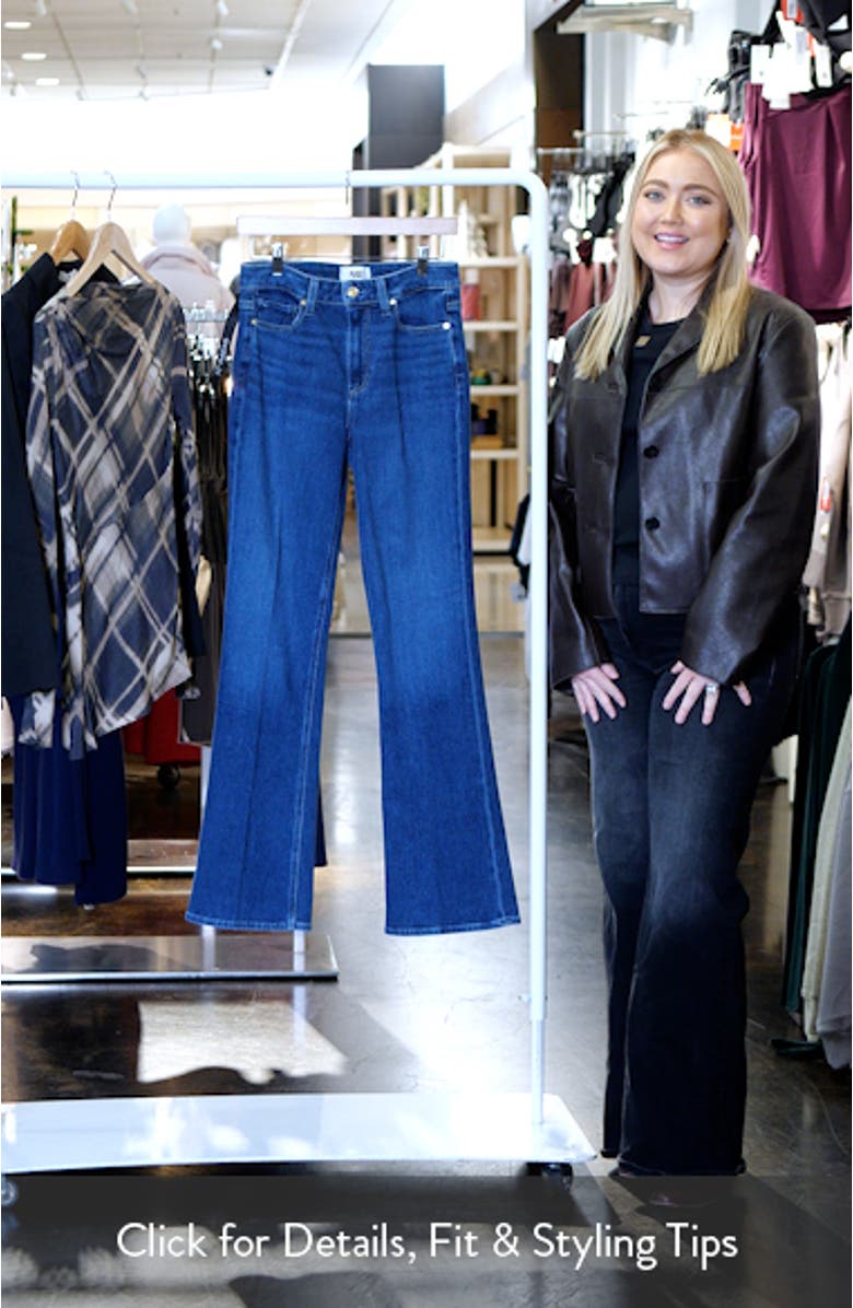Laurel Canyon High Waist Bootcut Jeans, sales video thumbnail