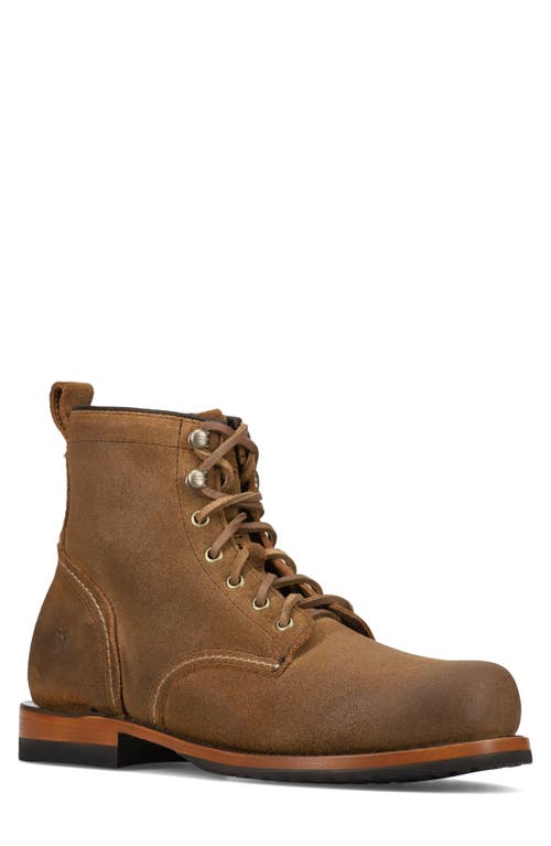 Frye Hudson Lace-up Boot In Bark