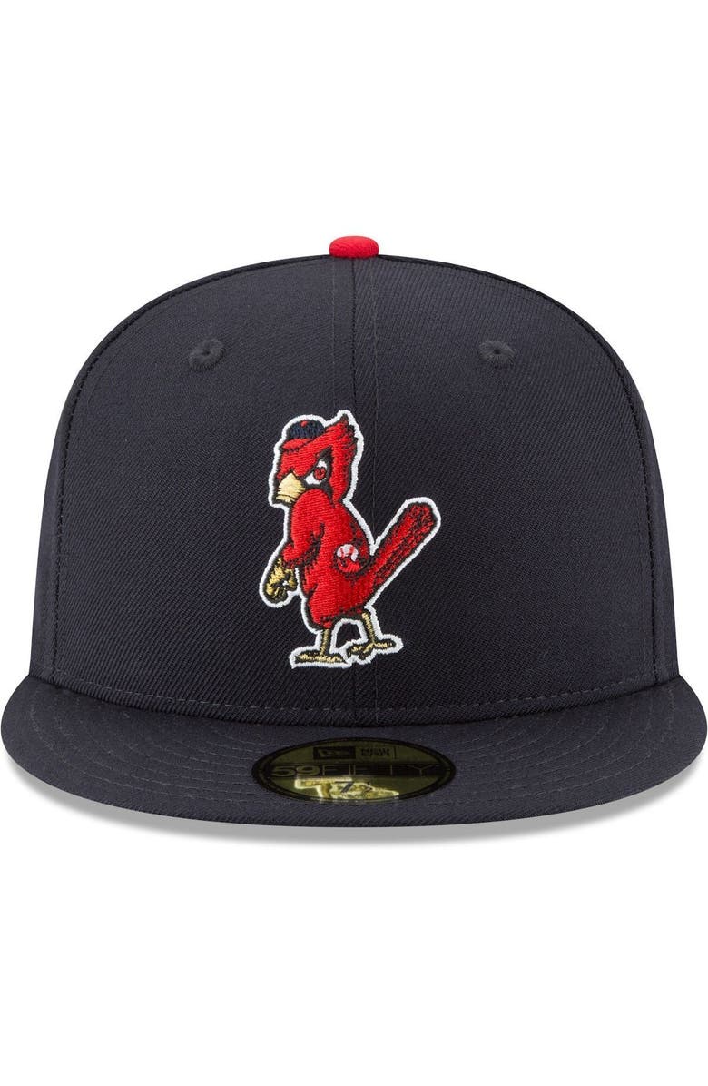 New Era Men's New Era Navy St. Louis Cardinals Cooperstown Collection Wool 59FIFTY Fitted Hat, Alternate, color, Navy