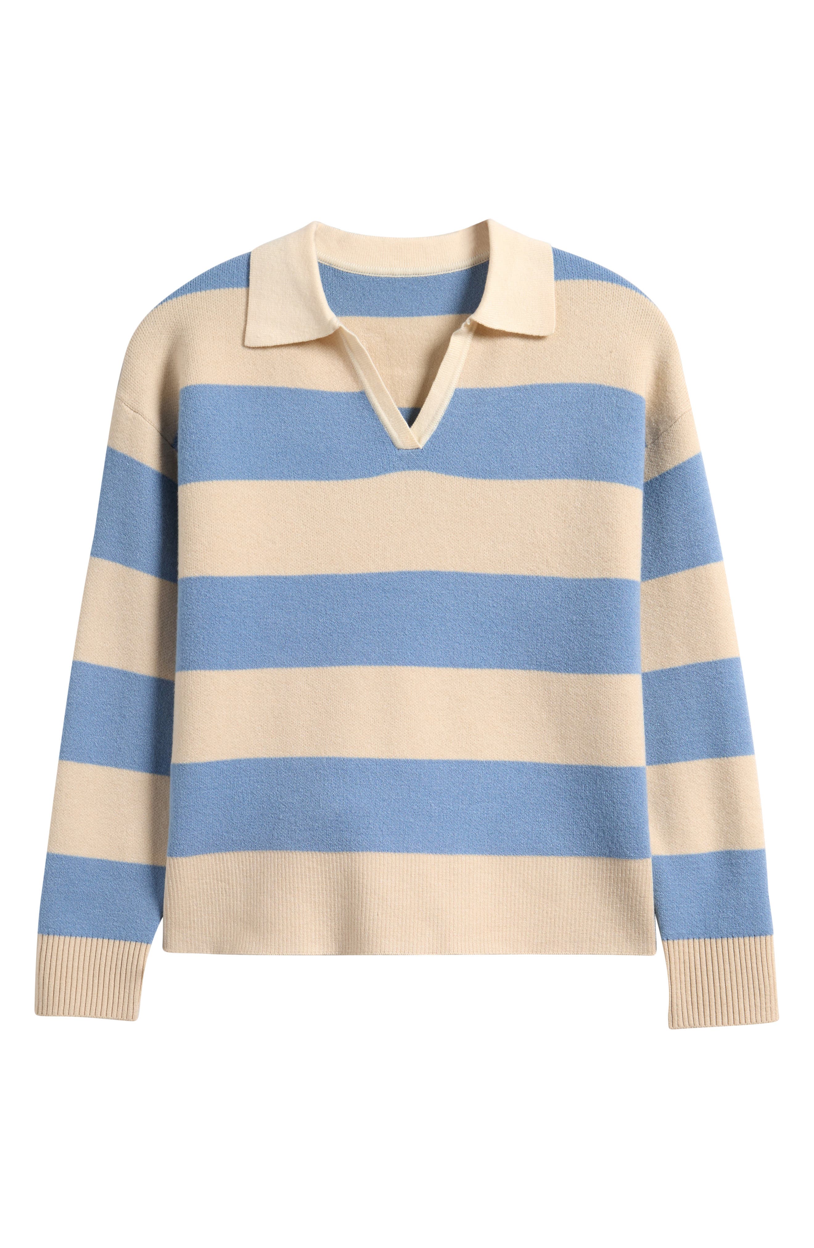 OATMEAL/ BLUE