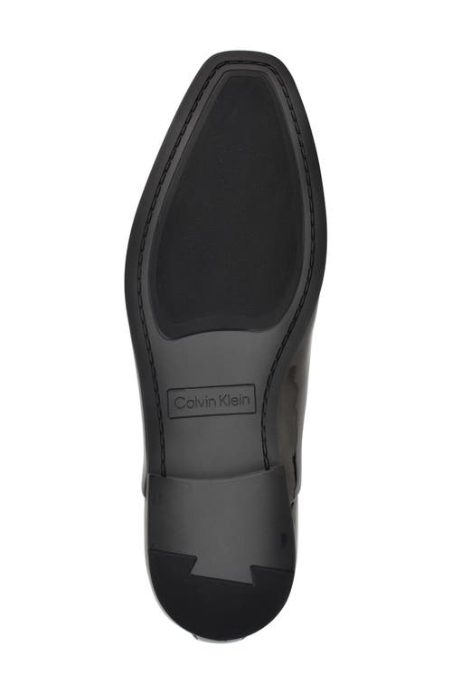 Calvin Klein Cardiff 3 Oxford In Black Patent