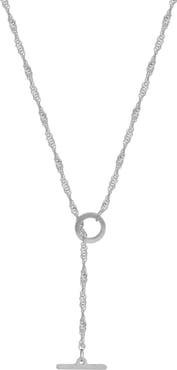Ember Fine Jewelry 14K White Gold Toggle Chain Necklace