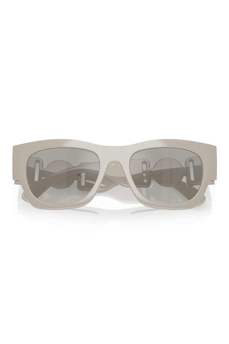 52mm Pillow Sunglasses, Alternate, color, GREY
