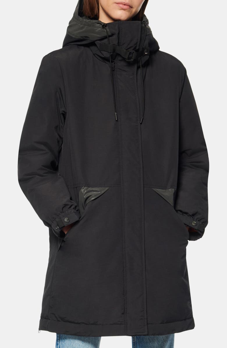 Andrew Marc Riverton Reflective Down & Feather Utility Parka, Alternate, color, 