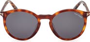 TOM FORD 51mm Gradient Round Sunglasses