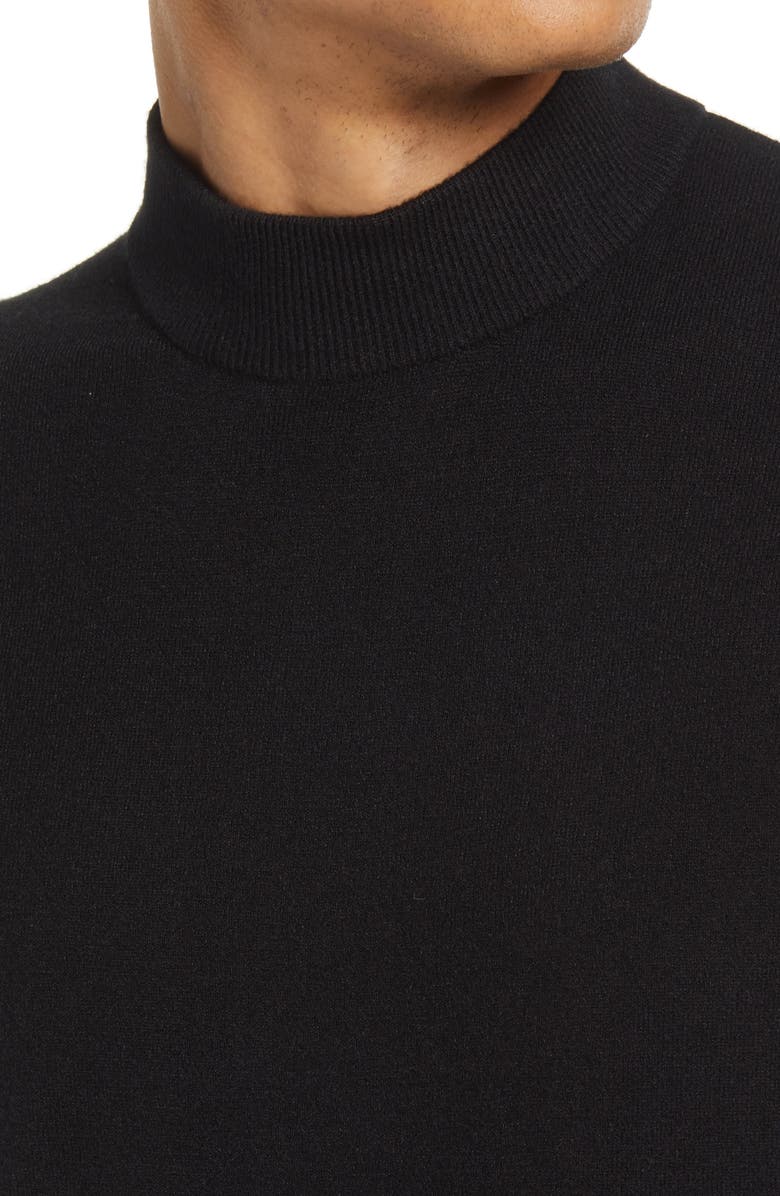 Open Edit Mock Neck Sweater, Alternate, color,