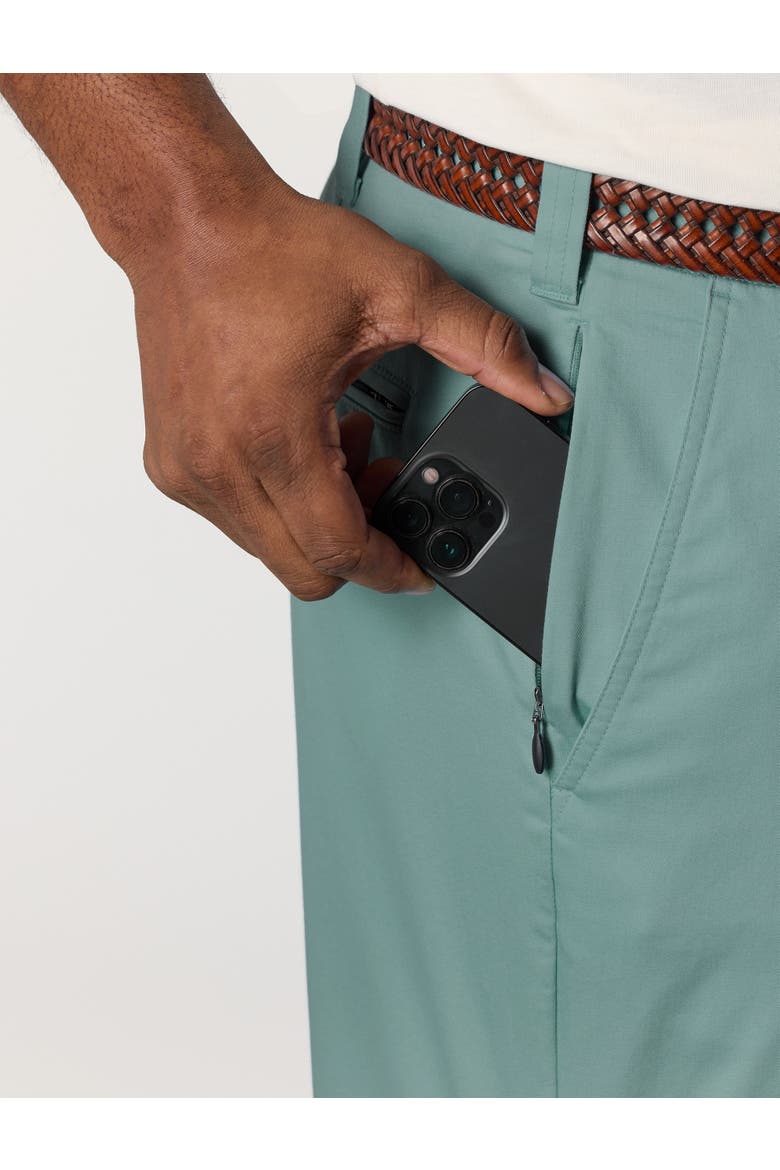 Big & Tall  Tech Shorts, Alternate, color, MINERAL TEAL