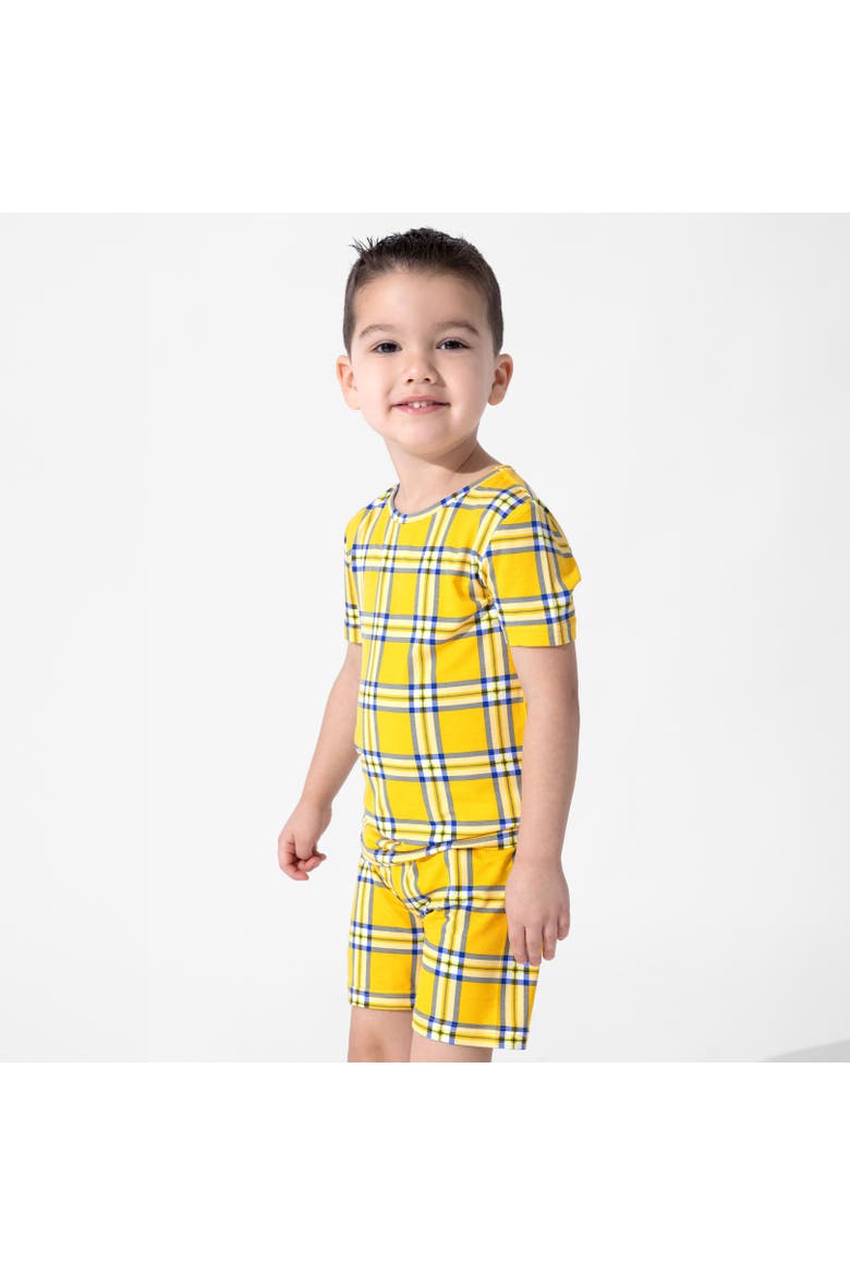 Clueless Total Betty Plaid Kids 2-Piece Short Sleeve & Shorts Pajama Set, Alternate, color, Clueless Total Betty Plaid