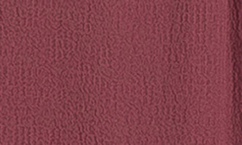 Max Studio Pebble Crepe Flutter Sleeve Maxi Dress In Wine