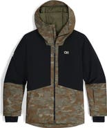 Outdoor Research Snowcrew Waterproof Hooded Ski Jacket