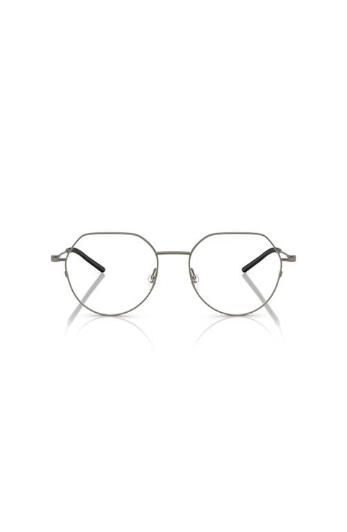 Moncler 52mm Irregular Optical Glasses In Gray