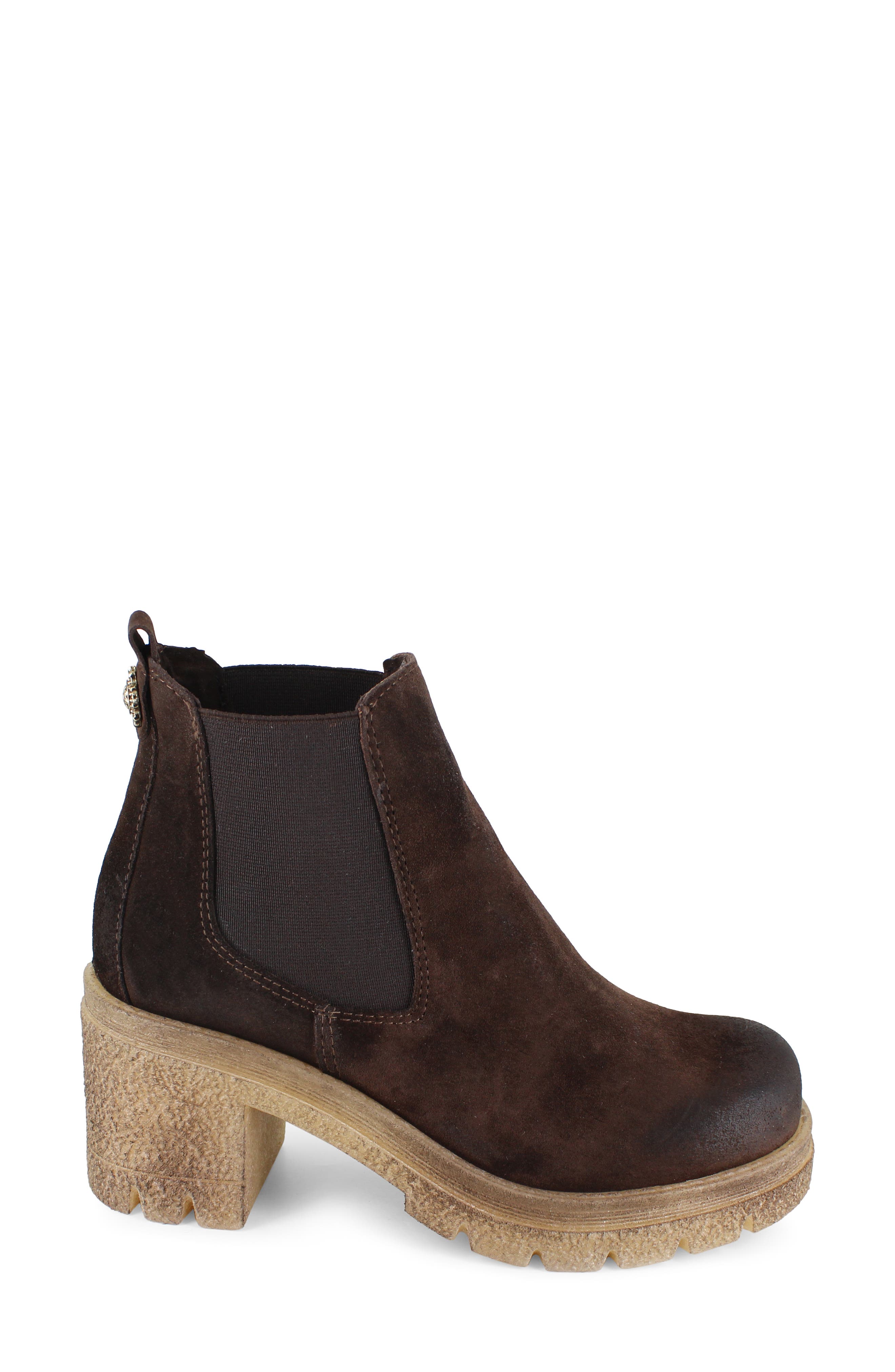 Ximena Platform Chelsea Boot, Alternate, color, BEIGE
