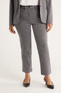 Universal Standard High Waist Stretch Ponte Cigarette Pants