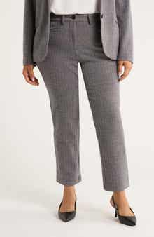 Universal Standard High Waist Stretch Ponte Cigarette Pants